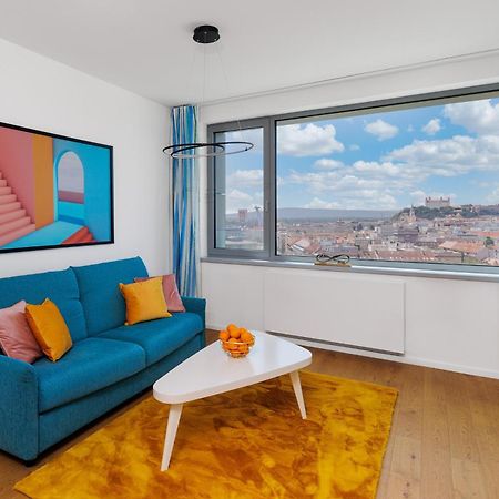 Sky Park 1 - Luxurious #Instaworthy Apartment In Downtown City Center With Included Parking, Best Address In Town Bratislava Dış mekan fotoğraf